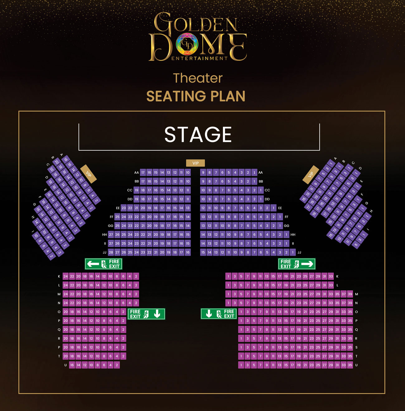 Theatre Seating Plan